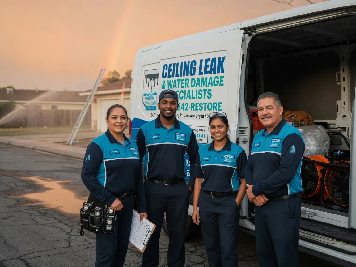 Ceiling Leak Cleanup company in Gerry, NY