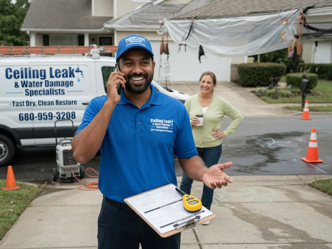 Ceiling Leak Cleanup Gerry, NY FAQs
